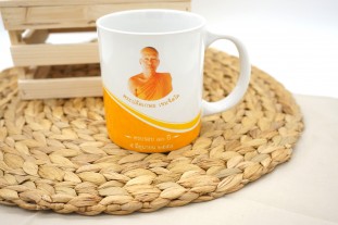 ตัวอย่างแก้วมัคติดโลโก้ Mug Screen Logo