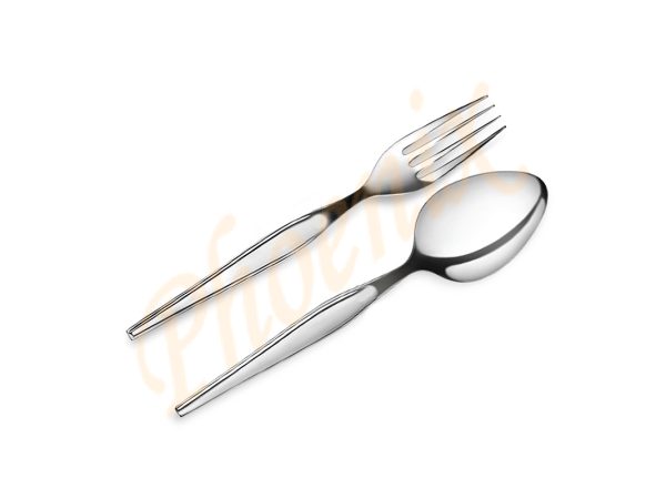 ช้อนส้อมจากัวร์ ออคิด (กล่อง 6 คู่)