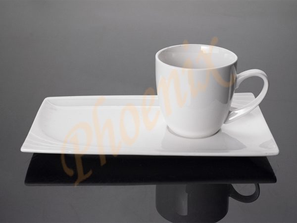 ชุดกาแฟเซรามิค 4.5 นิ้ว (ถาดยาว)