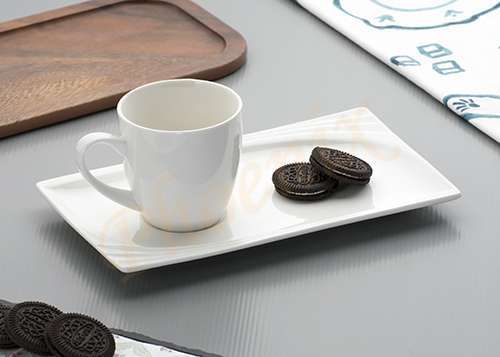 ชุดกาแฟเซรามิค 4.5 นิ้ว (ถาดยาว) - Image 4