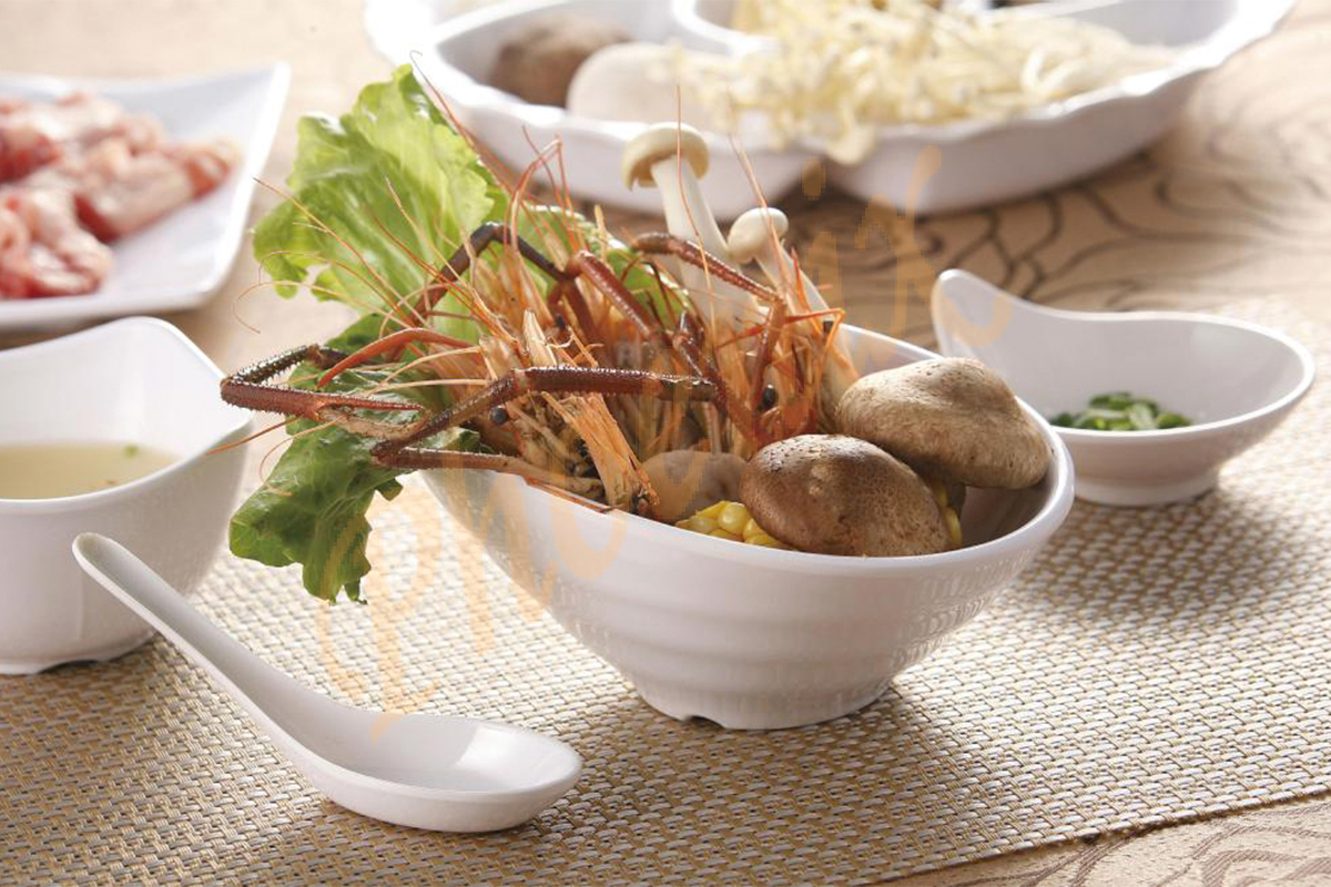 ชามปากเอียง 8 นิ้ว เมลามีน - Image 4