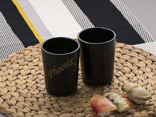 แก้วน้ำไม่มีหู สีดำ 3 นิ้ว - Image 3