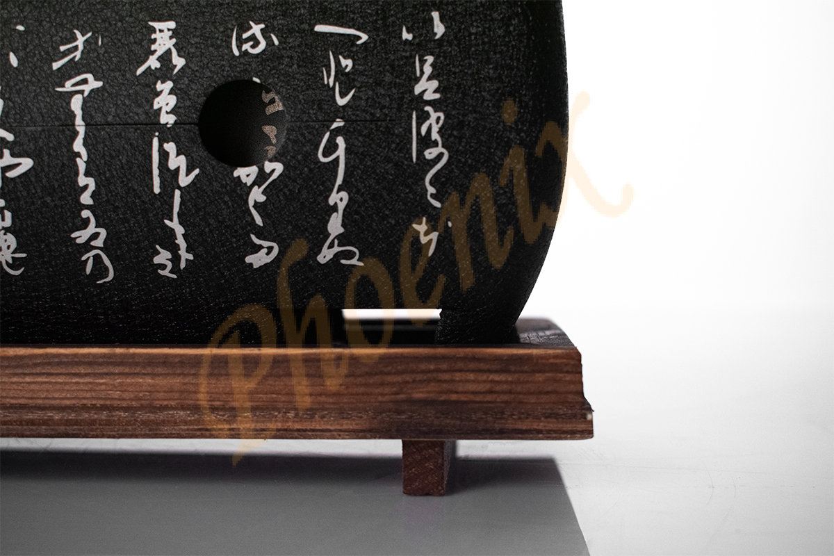 เตาฮิดะผืนผ้า ลายอักษร 24 x12.5x11.5 cm. - Image 4