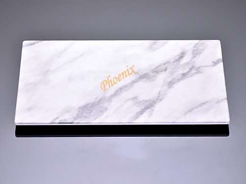 ถาดเหลี่ยมแผ่นเรียบ ลายหินอ่อน 12 x 10 นิ้ว - Image 2