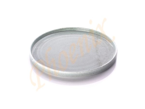 SB-028-TQ-จานขอบตั้ง 10.8 นิ้ว สีฟ้าอ่อน