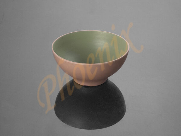 AB211274BR-G ชามโคม 7.4 นิ้ว เมลามีน สีน้ำตาล-เขียว