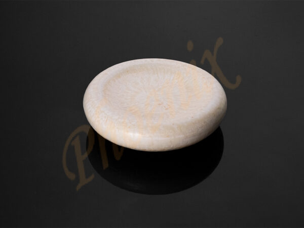JMS-208-0201 จานกลมหนาใหญ่ Vanilla Moon