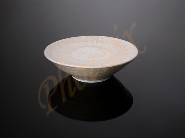 JMS-208-0203 จานทรงพานใหญ่ Vanilla Moon