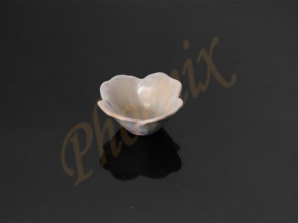JMS-40-0234 ถ้วยน้ำจิ้มดอกไม้ Vanilla Moon