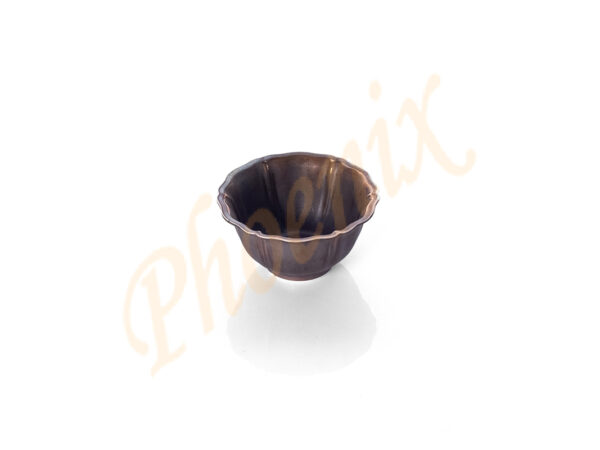JMS-72-0124 ถ้วยน้ำจิ้มดอกไม้ทรงสูง 12.7x6.7 ซม. Star Dust