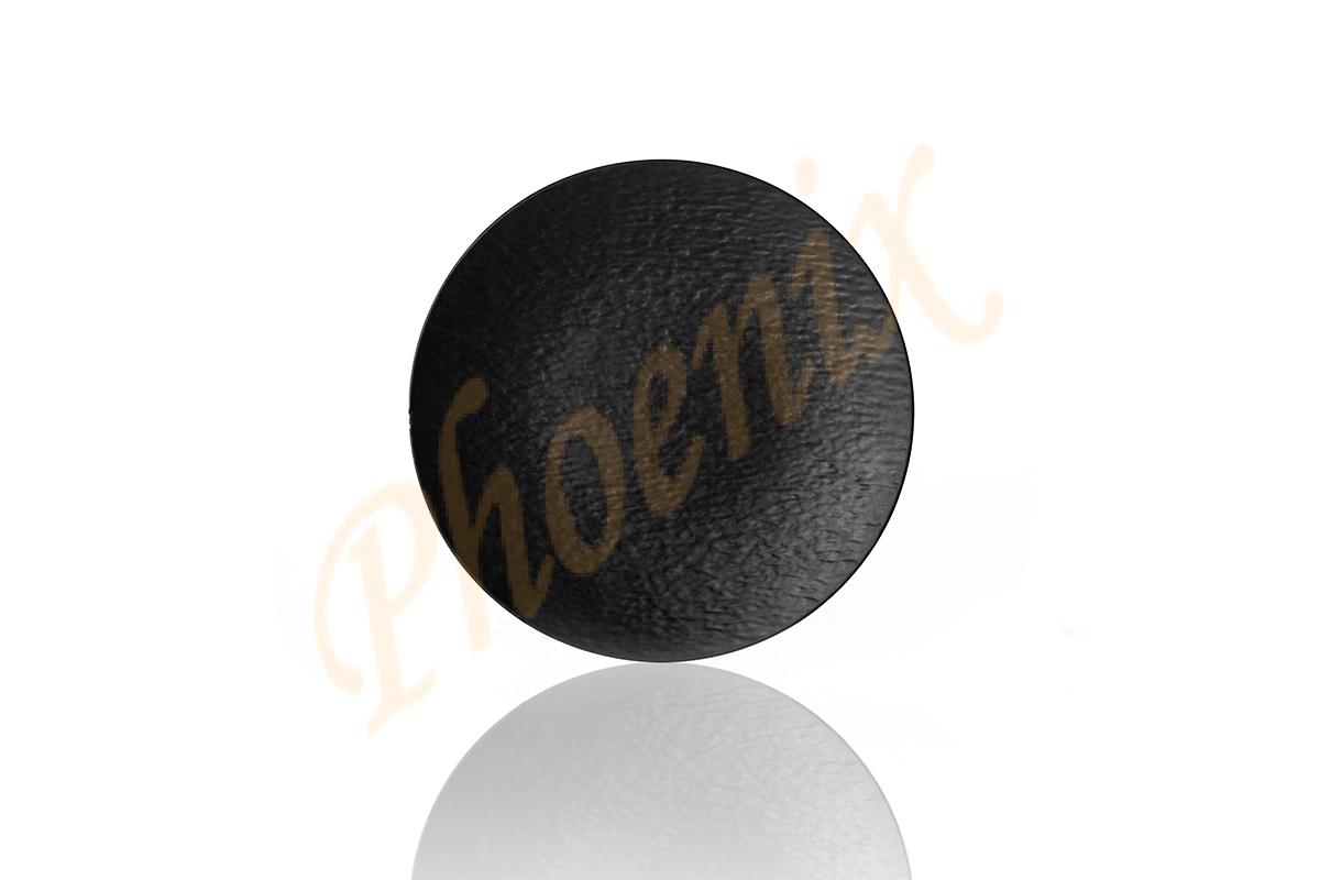 LYM210507-09-10 จานกลมใบบัว สีดำ