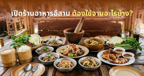 เปิดร้านอาหารอีสาน ต้องใช้จานอะไรบ้าง? Which type of plate that should have in E-SAN Restaurant?