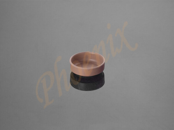 AB213003EBR ถ้วยน้ำจิ้มขอบตั้ง 3 นิ้ว เมลามีน สีน้ำตาล