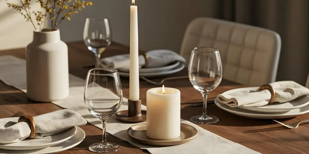 4 key elements about restaurant table setting 4 สิ่งที่ต้องมีในการจัดโต๊ะอาหาร