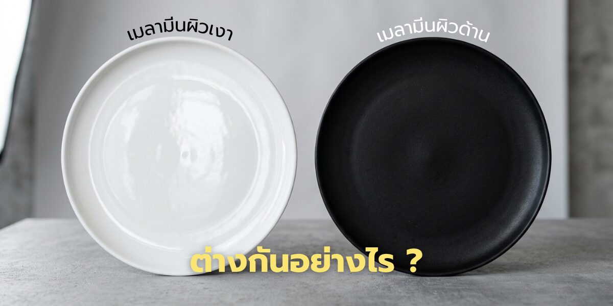 จานเมลามีนผิวเงา VS จานเมลามีนผิวด้าน ต่างกันอย่างไร เลือกแบบไหนให้เหมาะกับสไตล์คุณ – The difference between Glossy Melamine Tableware and Matte Melamine Tableware