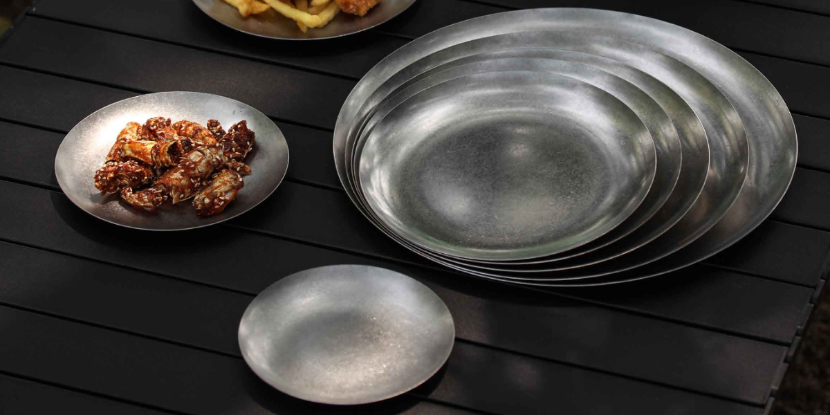 matte stainless steel dishware guide 2 จานชามสเตนเลสผิวด้าน เสน่ห์เรียบหรูและ 6 วิธีดูแลให้สวยทนนาน