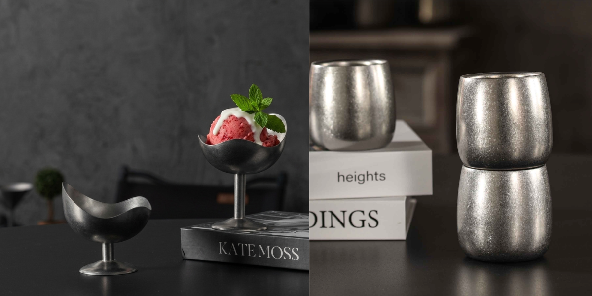 matte stainless steel dishware guide 3 จานชามสเตนเลสผิวด้าน เสน่ห์เรียบหรูและ 6 วิธีดูแลให้สวยทนนาน